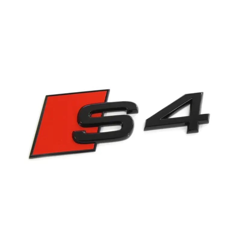 Mega-Angebot Original Audi S4 Schriftzug schwarz Tuning Exclusive Black Edition Emblem 8W0071804
