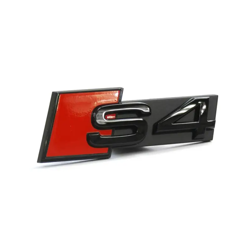 Top-Angebot Original Audi S4 Schriftzug Clip schwarz Tuning Kühlergrill Black Edition Emblem 8W0071805
