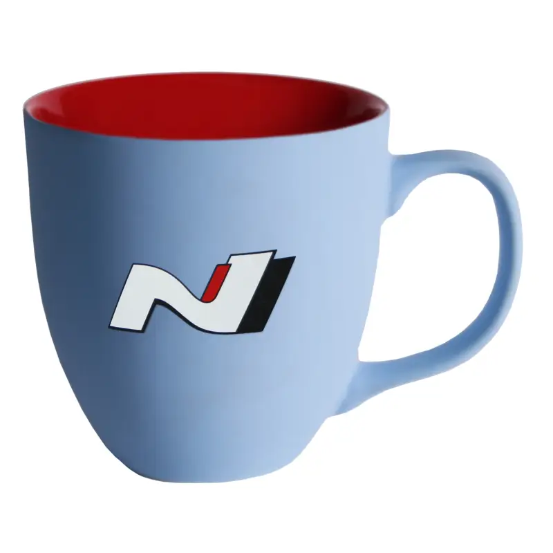 Original Hyundai N Tasse Becher Kaffeetasse Logo Kaffeepot Porzellan Performance Blue Ausverkauf