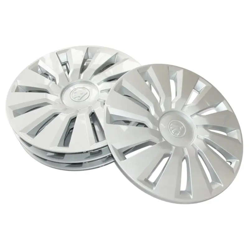Original Skoda Radzierblenden Tecton 16 Zoll Radkappen Radblenden 6Jx16 Stahlfelgen silber Knallerangebot