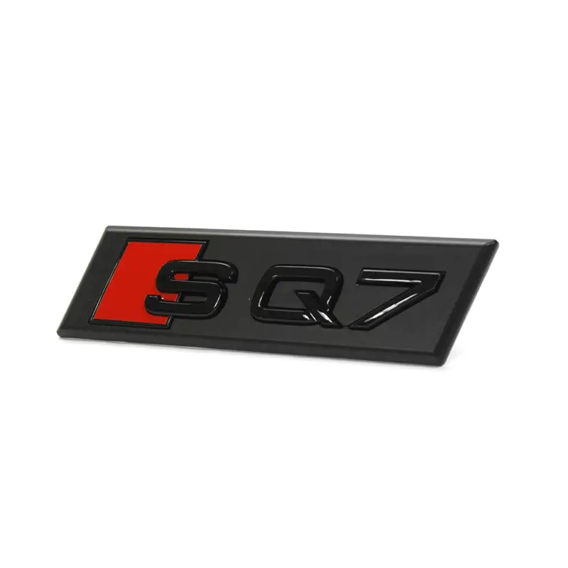 Mega-Angebot Original Audi SQ7 (4M) Facelift Schriftzug schwarz vorn Kühlergrill Exclusive Black Edition Emblem