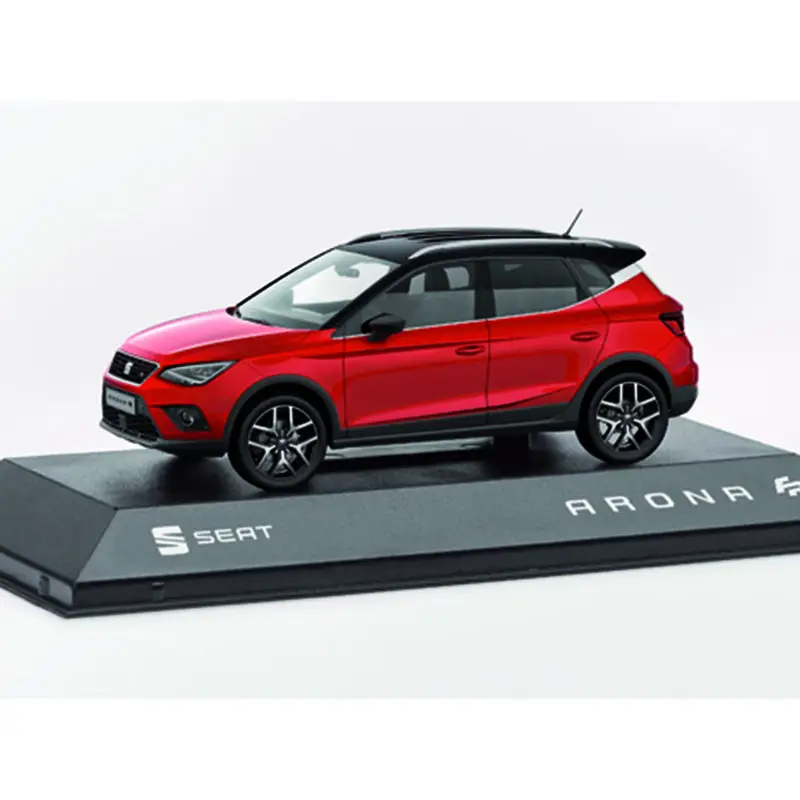 Seat Arona FR Modellauto 1:43 Original Miniatur Auto Desire Red Bestseller
