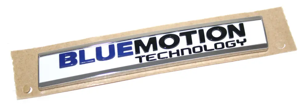 BlueMotion Technology Schriftzug Original VW Passat B8 / Caddy Heck Emblem Preis Gesenkt