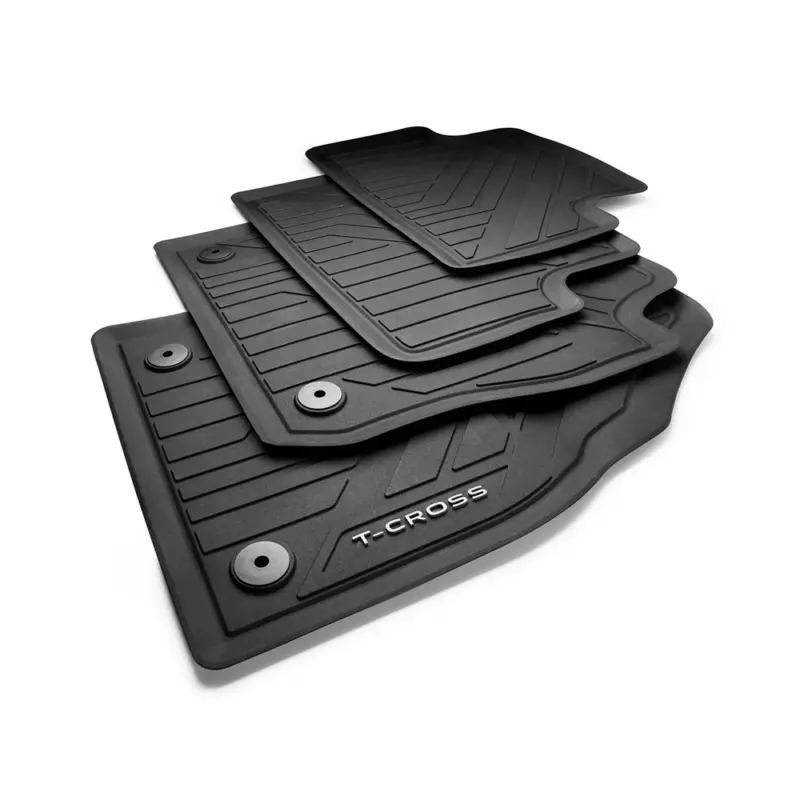Allwettermatten Gummi Fußmatten Original VW T-Cross 4x Gummimatten 2GM06150082V Jetzt Kaufen
