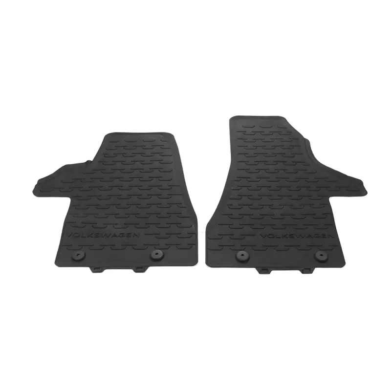 Allwettermatten vorn Original VW Transporter T6.1 schwarz Fußmatten 2-teilig Bestseller