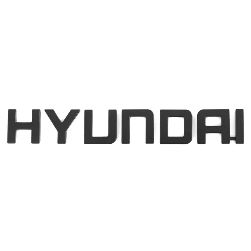 Original Hyundai Schriftzug Aufkleber Heckklappe Emblem Logo schwarz 86330S0000 Angebot