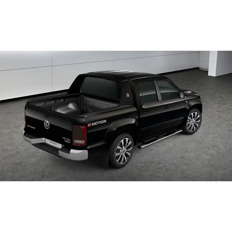 Versand Am Gleichen Tag Original VW Amarok 4Motion Schriftzug seitlich hinten tornadorot reflexsilber