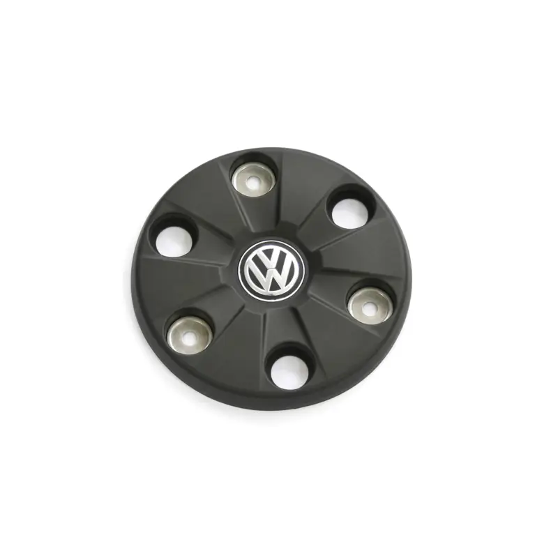 Original VW Crafter Radzierkappe 16 Zoll Radabdeckung Nabenkappe Radnabenkappe satinschwarz Zertifiziert