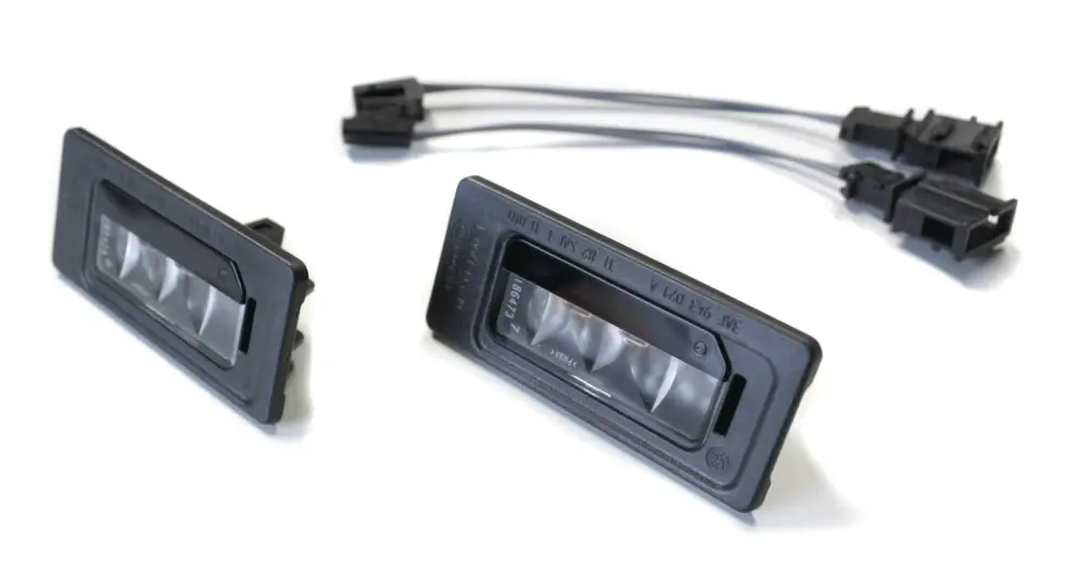 Audi TT 8J LED Kennzeichenleuchten SET Original LED Leuchten Heck 4G0943021 Super-Preis