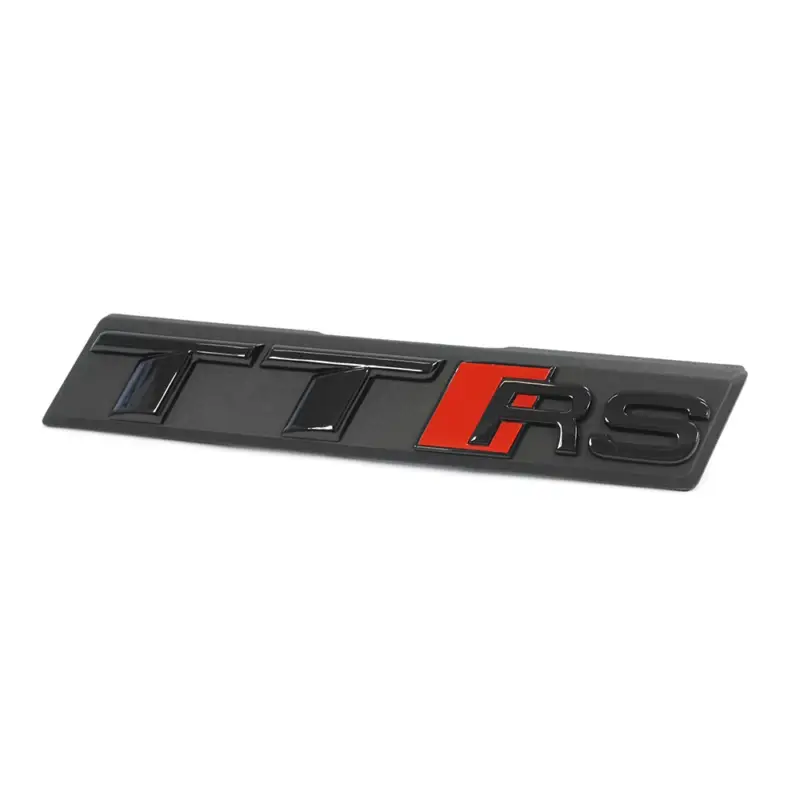 Top-Seller Original Audi TTRS (8S) Schriftzug Kühlergrill Tuning Emblem Exclusive Black Edition Logo