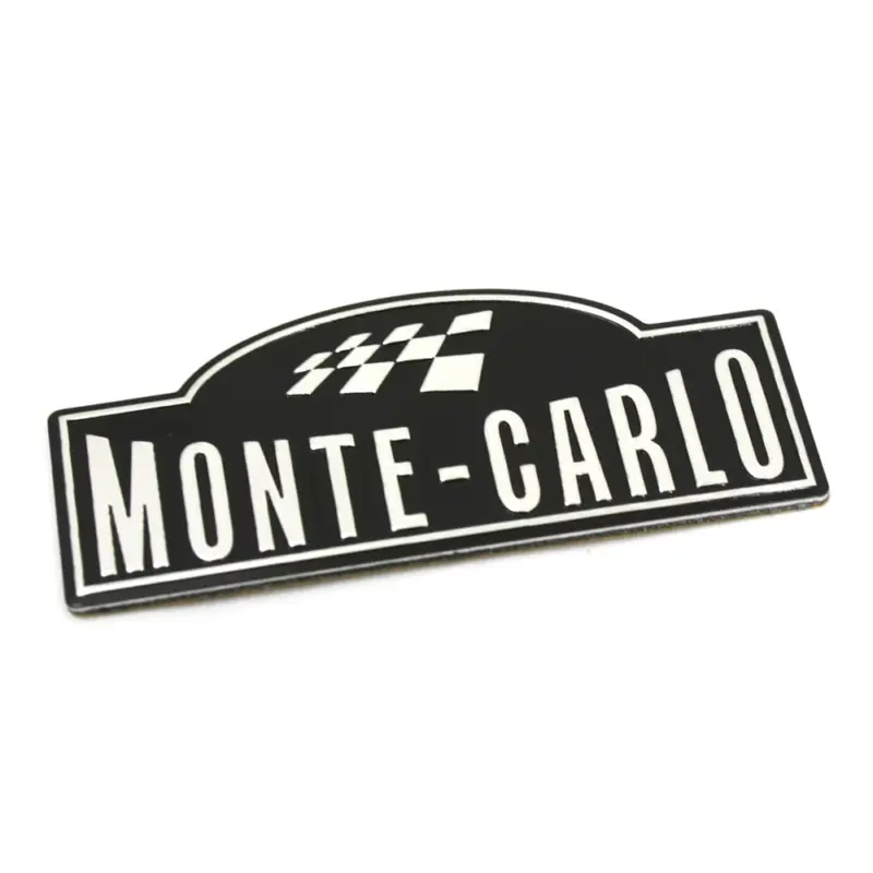 Highlight Original Skoda Fabia Rapid Monte Carlo Schriftzug seitlich B-Säule Plakette