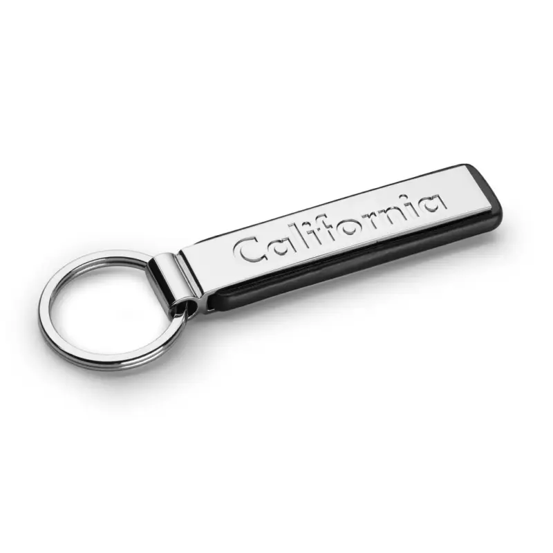 Wochenendangebot Original VW Schlüsselanhänger California Keyring Metall Anhänger silber