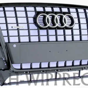 Audi Q5 8R S-Line Grill Original Tuning Kühlergrill PDC Schwarz Rabatt