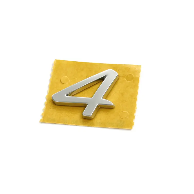 Günstig Original Seat 4 Schriftzug hinten Heckklappe Allrad Emblem Logo alu standard