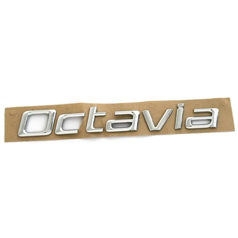 Original Skoda Octavia II (1Z) Schriftzug hinten Heckklappe Emblem Zeichen Logo chrom Jetzt Bestellen