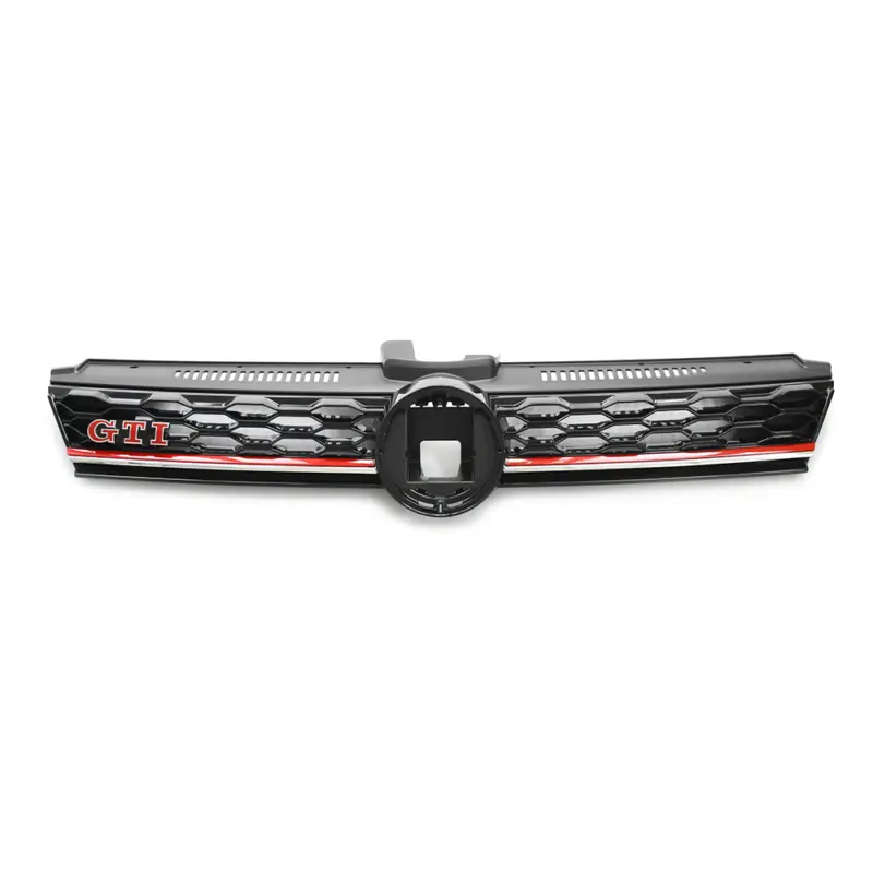 Original VW Golf 7 GTI TCR Kühlergrill Sport Tuning Frontgrill schwarz tornadorot Jetzt Kaufen
