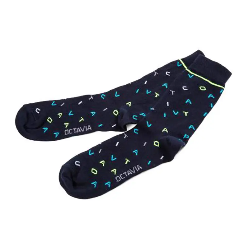 Saisonangebot Original Skoda Baumwollsocken OCTAVIA 43-46 Socken Strümpfe Allover-Print Unisex