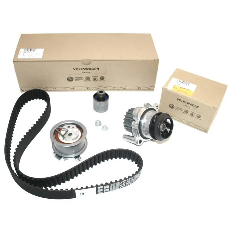 Zahnriemensatz Wasserpumpe Original VW Audi Zahnriemenwechsel 038198119A 045121011H Zertifiziert