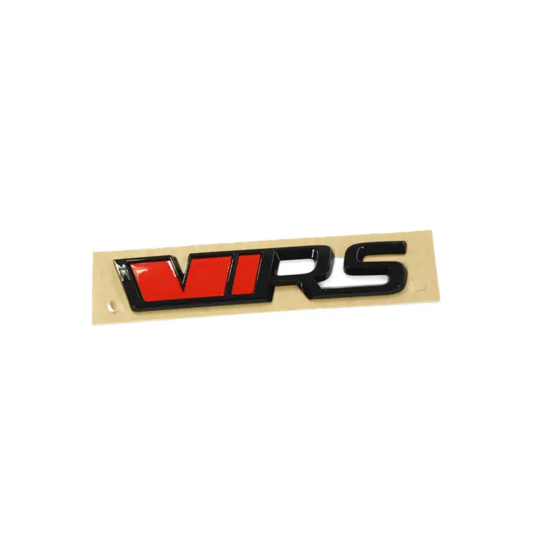 Original Skoda Kodiaq VRS Schriftzug hinten schwarz Tuning Heckklappe Emblem Blackline Logo Nur Heute