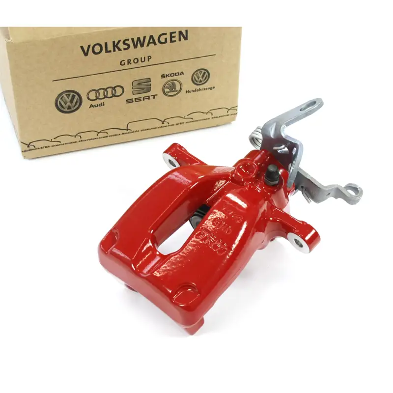 Original Seat Cupra VW GTI Skoda RS Bremssattel hinten links Bremssattelgehäuse rot Preisreduziert