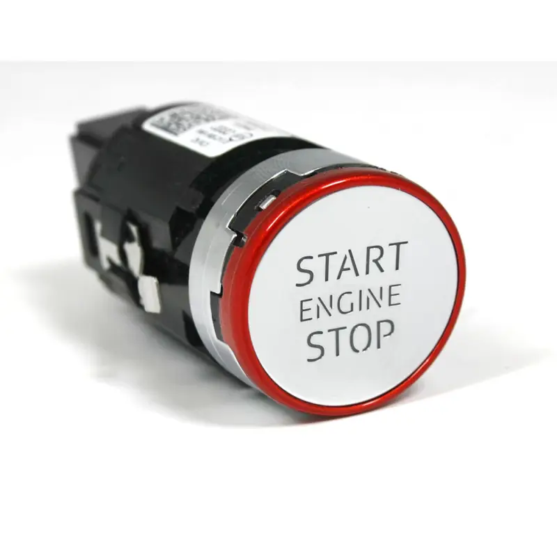 Begrenztes Angebot Original Audi A4 A5 (B9) Q5 (FY) Start Stop Schalter Interieur Betätigung chrom rot