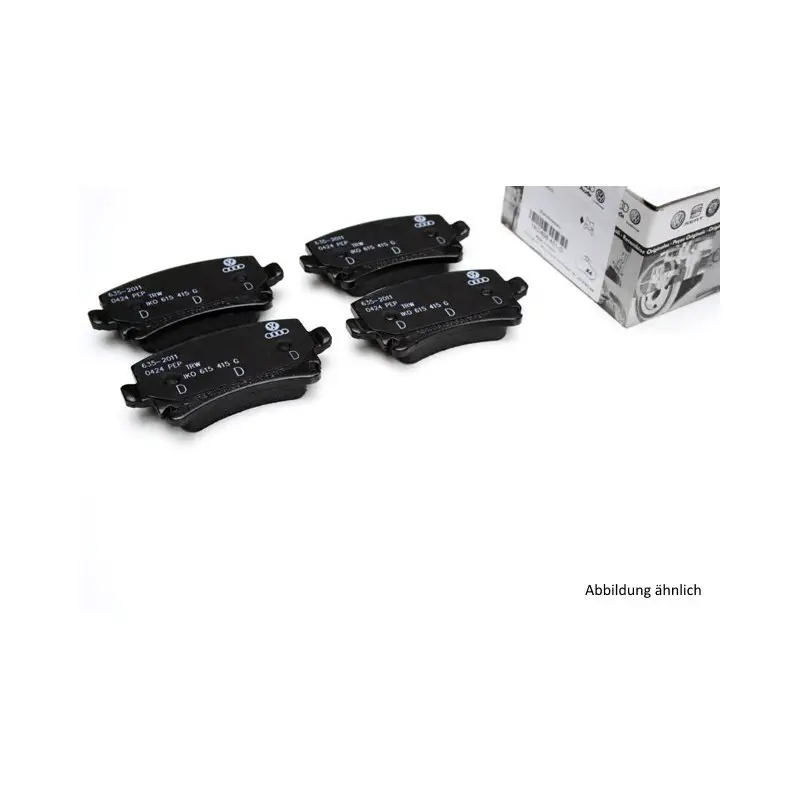 Original Audi A8 Bremsbeläge Hinterachse Ceramic Bremsen 1KU Beläge 4E0698451C Saisonangebot