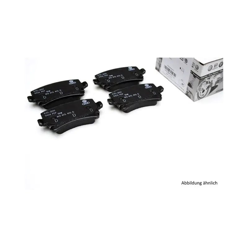 Jetzt Bestellen Original Audi Bremsbeläge hinten Bremsen Beläge Scheibenbremsen 8K0698451P