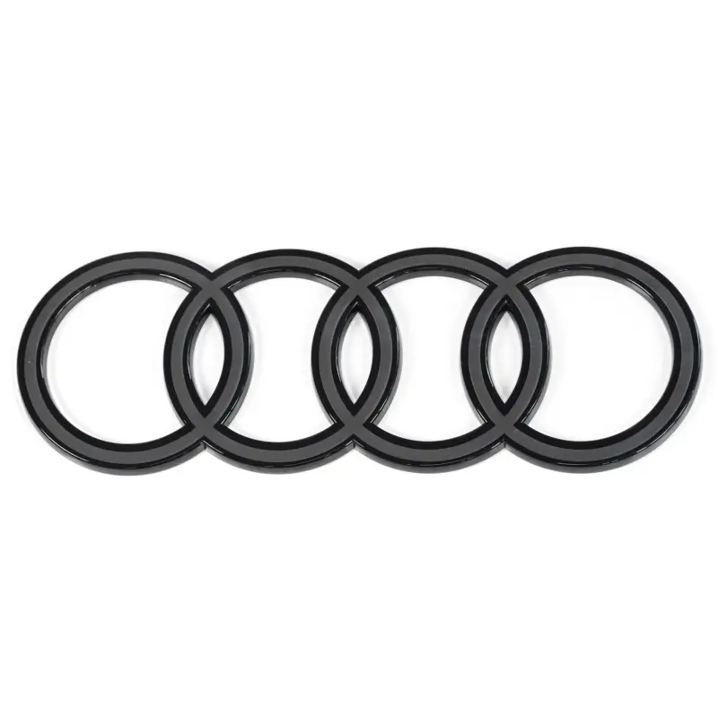 Original Audi A3 (8Y) Sportback Ringe Logo Black Edition Emblem Blackline schwarz/anthrazit Billig