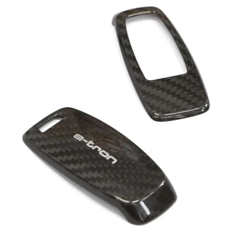 Preis Gesenkt Original Audi Schlüsselblende Carbon e-tron Schriftzug Logo Schlüsselcover 4M8071208B3Q0
