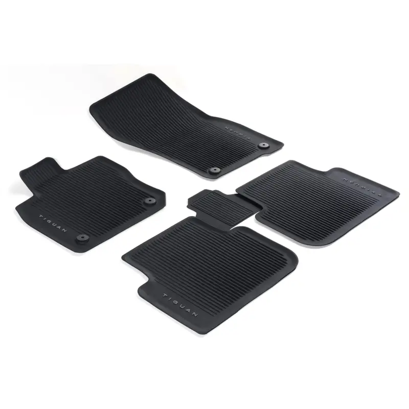 Original VW Tiguan 3 (CT1) Gummi Fußmatten Premium Allwettermatten 5x Gummimatten 57106150082V Top-Angebot