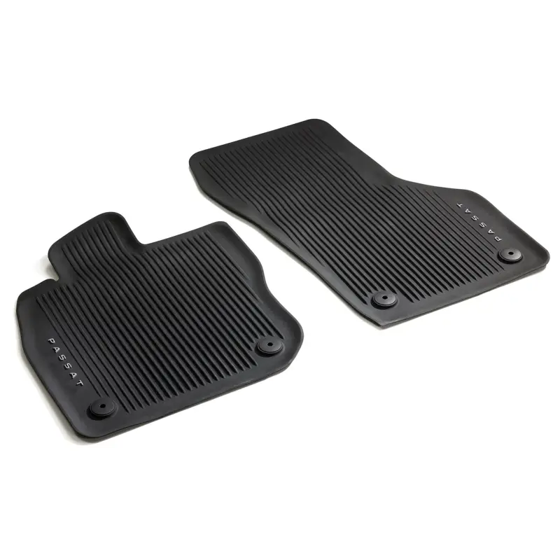 Original VW Passat B9 (3J) Gummi Fußmatten vorn Premium Allwettermatten 2x Gummimatten 3J106150282V Top-Angebot