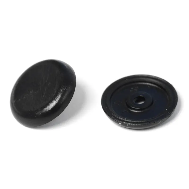 Original Audi Knopf Sicherheitsgurt Gurtstopper 16mm schwarz 443857847B4PK Schneller Versand