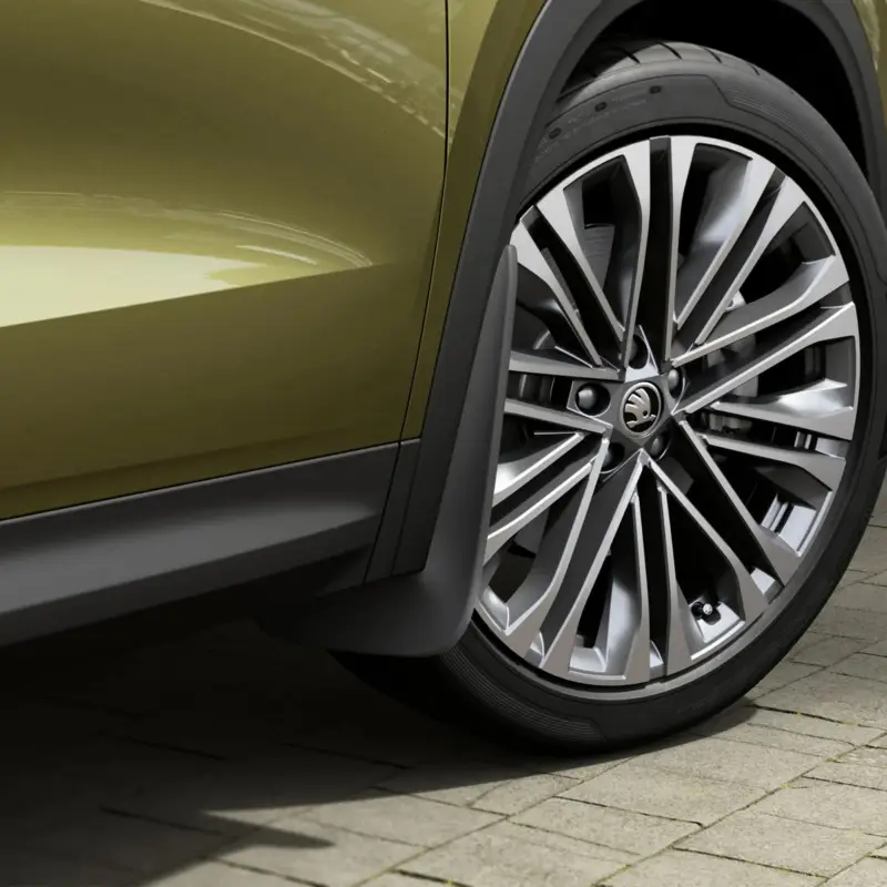Expressversand Original Skoda Kodiaq 2 (PS) Schmutzfänger vorn schwarz 57H075111