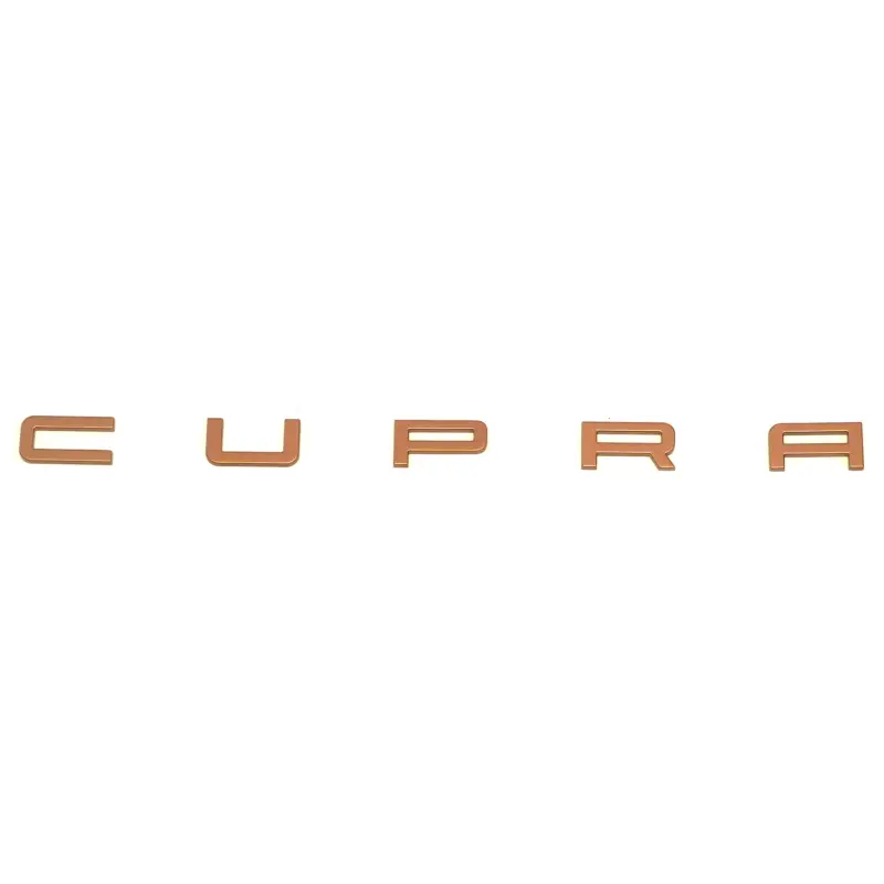 Original CUPRA Schriftzug Heckklappe Tuning Emblem kupfer 5FA853687G7MJ Schnäppchen