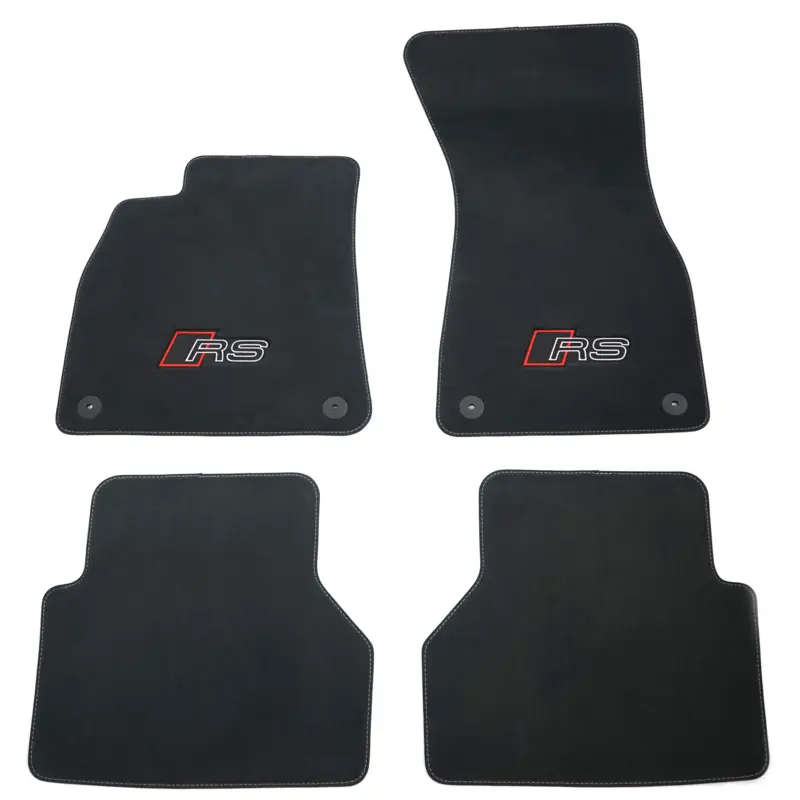 Highlight Original Audi RS Textilfußmatten Premium Velours Fußmatten 4x Stoffmatten 4K1863011FJTV