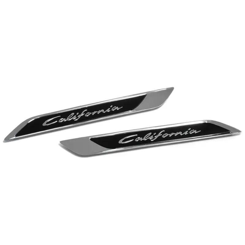 Wochenendangebot Original VW T7 California Schriftzug seitlich Kotflügel Plakette schwarz/chrom