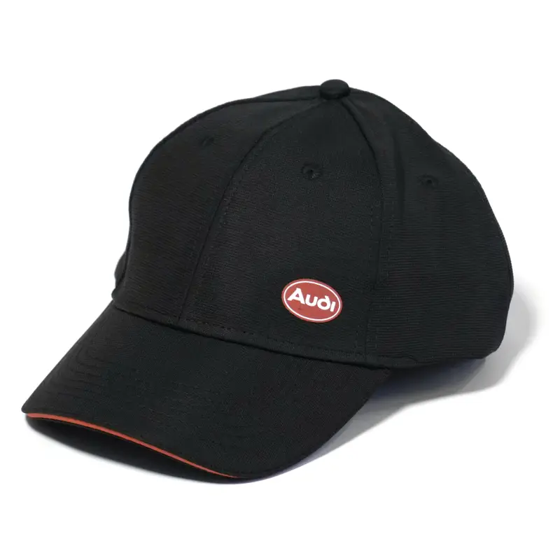 Audi Basecap Baseballcap Baseballkappe Oval Pflaume Logo schwarz A7-7229 Direktkauf