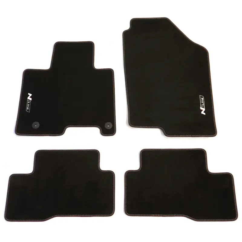 Markenware Original Hyundai Tucson (NX4) HEV N-Line Velours Fußmatten Premium Textilfußmatten 4x Stoffmatten