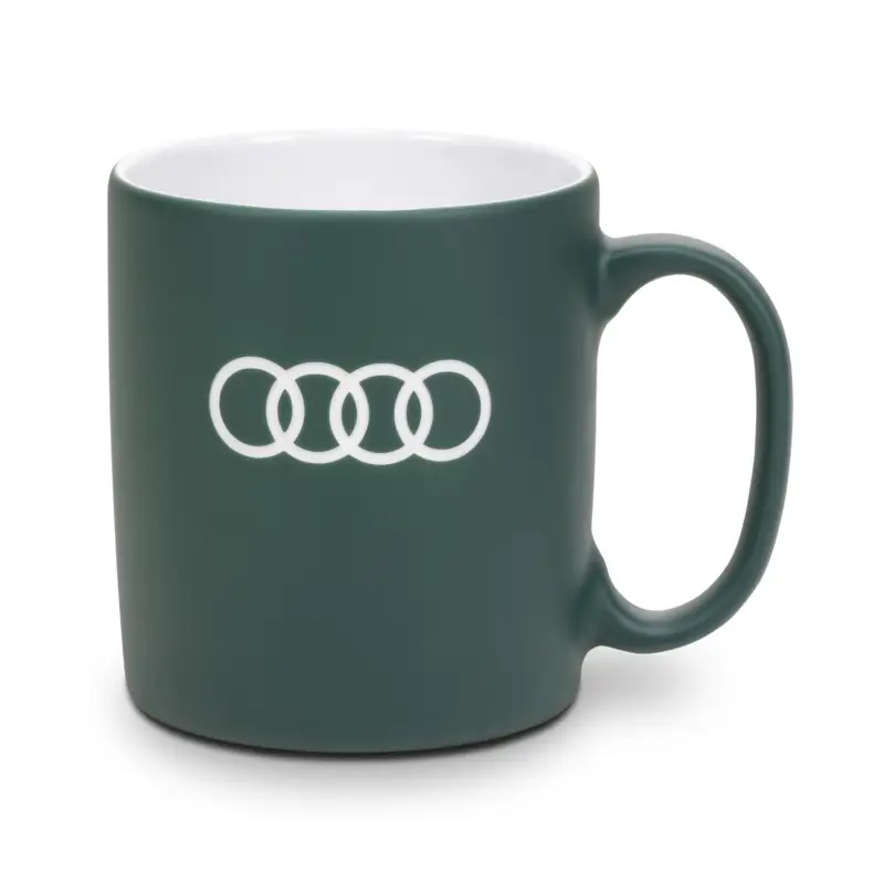 Original Audi Tasse Kaffeetasse Teetasse Kaffeebecher Porzellan grün 3292500600 Online Kaufen