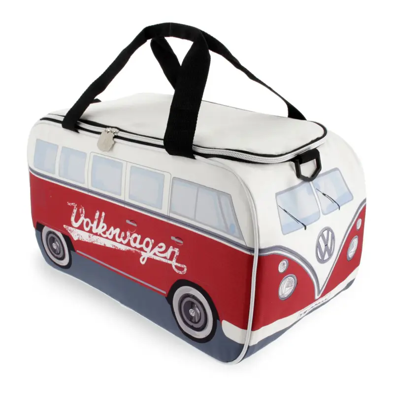 Begrenztes Angebot VW T1 Bulli Bus Kühltasche 25L rot Campervan Getränke Speisen BUCB01