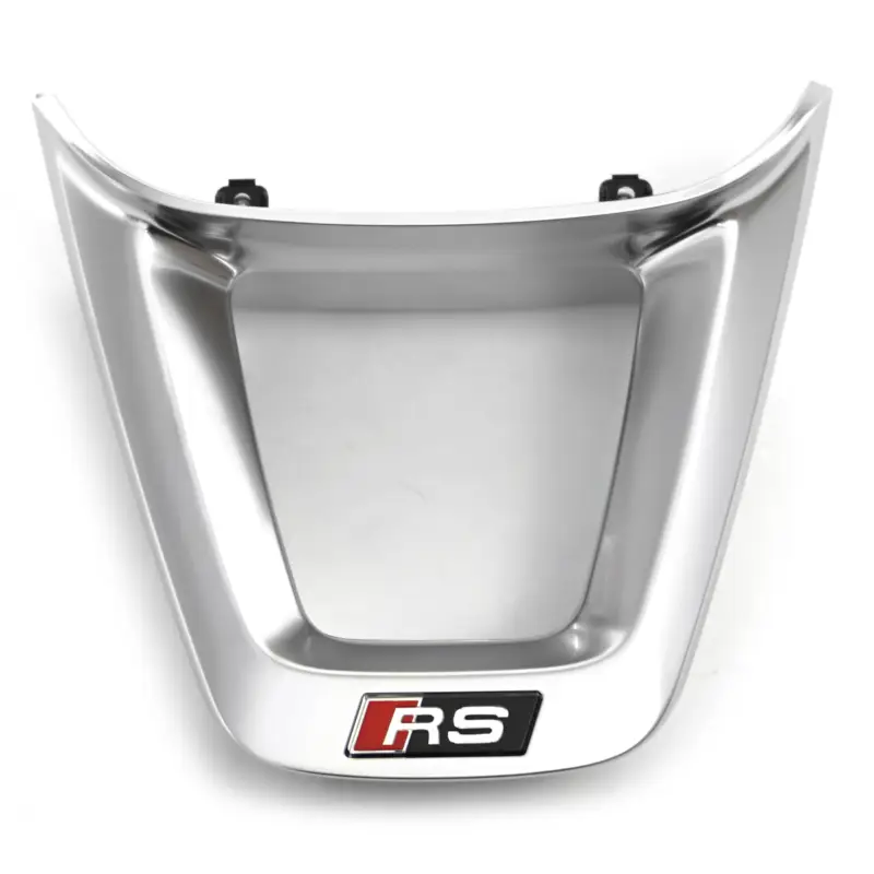 Begrenztes Angebot Original Audi RS Lenkradblende Blende Sportlenkrad Abdeckung Rahmen chrom 4M8419659D3Q7