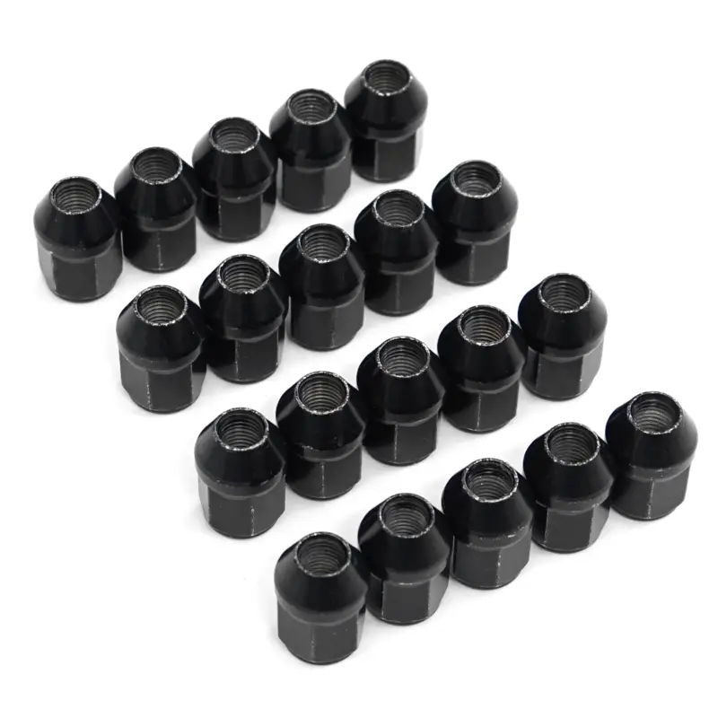 Finale Aktion Original Hyundai Radmuttern 20-teilig M12x1.5 Kegelmutter Felge SW21 schwarz 999XX01007