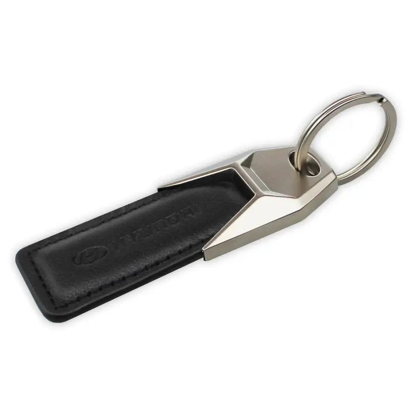 Top-Angebot Original Hyundai Schlüsselanhänger Anhänger Logo schwarz HMD00542-1