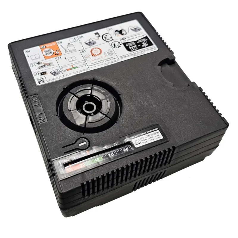 Aktuell Original Audi Luftkompressor Reifendruck Reifendichtmittel elektrische Luftpumpe 8P0012615G