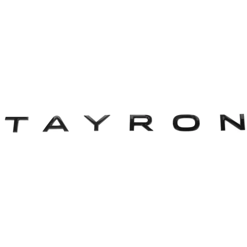 Bestpreis Original VW Tayron Schriftzug Heckklappe Modellbezeichnung Emblem schwarz 57L853687A041