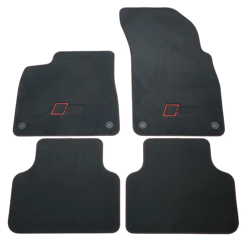 Angebot Original Audi RSQ8 Textilfußmatten RS-Logo Premium Velours Fußmatten 4x Stoffmatten 4M1863011HDAV