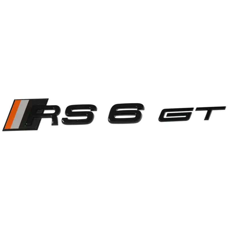 Online Kaufen Original Audi RS6 GT Schriftzug Emblem Plakette Black Edition Logo Heckklappe 4K0853740AT94