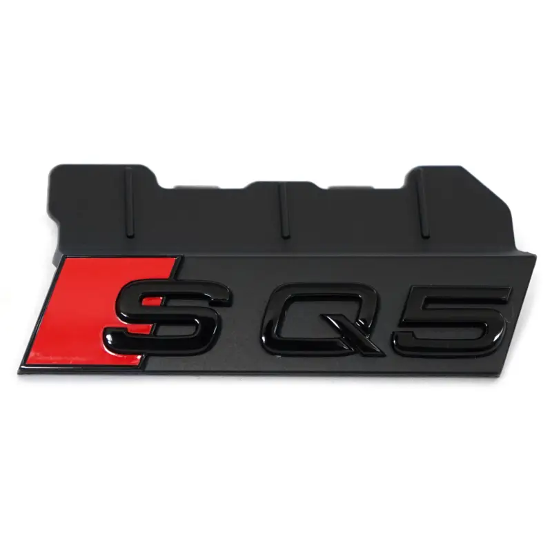 Begrenztes Angebot Original Audi SQ5 (FY) Facelift Schriftzug Clip schwarz Kühlergrill Emblem 80A853736ET94