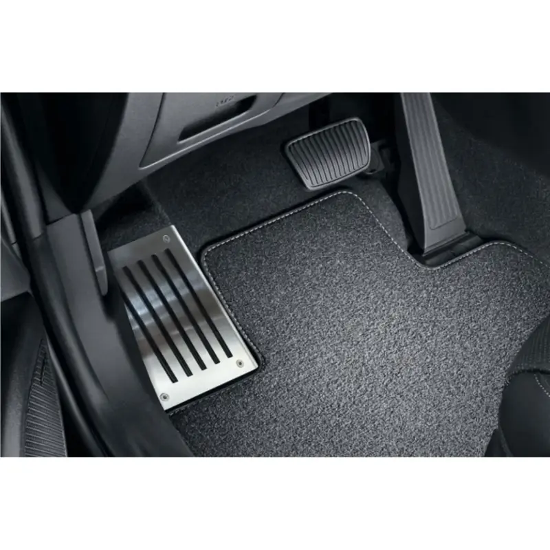 Ausverkauf Original Hyundai Tucson (NX4) Fußablage Fußstütze Edelstahl-Optik 9999Z057202