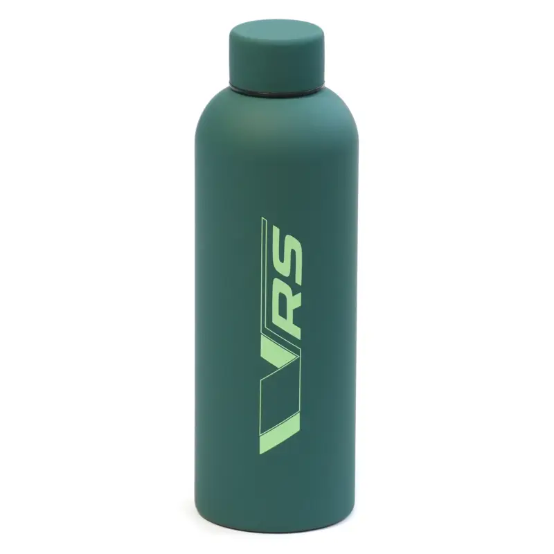 Neu Original Skoda RS Isolierflasche Motorsport 500ml Trinkflasche Edelstahl grün 6U0069604B
